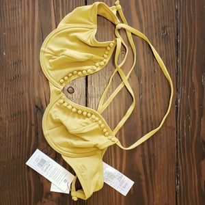 Billabong Sincerely Jules mustard swim top